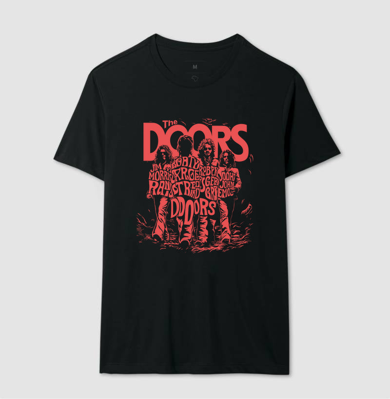 Camiseta The Doors Rock Vintage – Socialnerd GeekWear