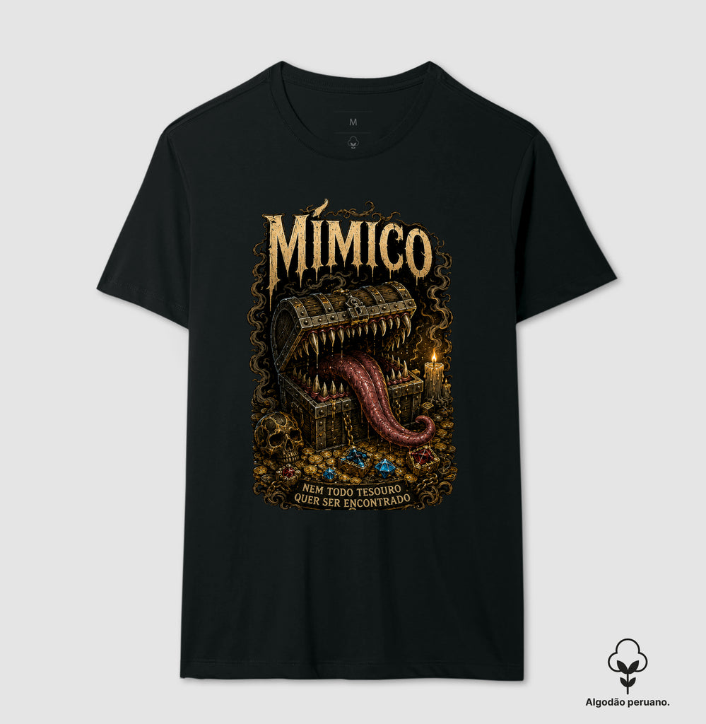 Camiseta RPG Mímico Algodão Peruano