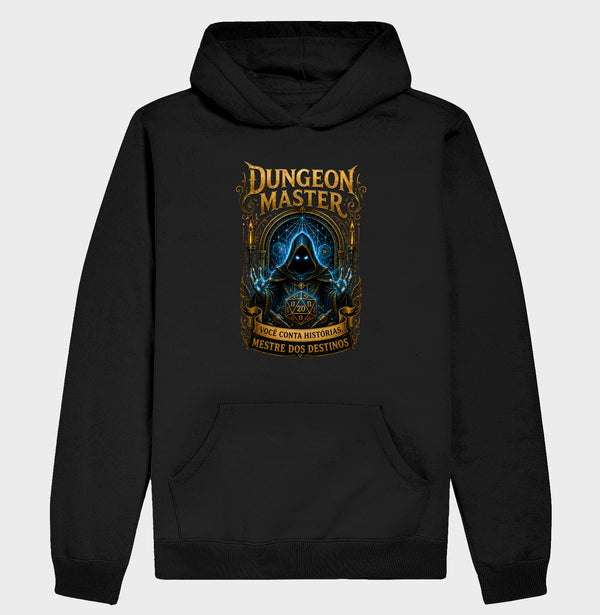 Moletom RPG Dungeon Master Mestre dos Destinos