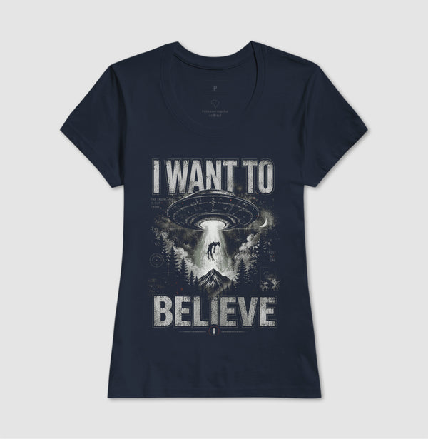 Camiseta X Files I Want To Believe