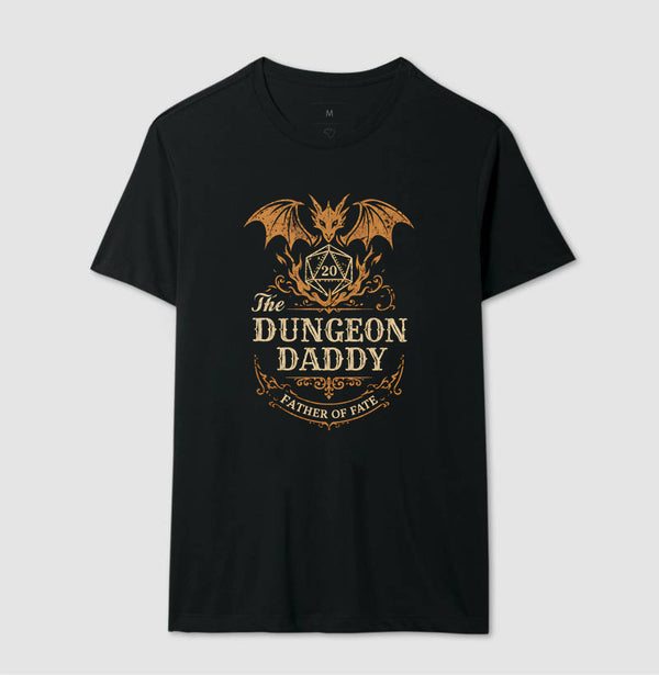 Camiseta RPG Dungeon Daddy Father Of Fate