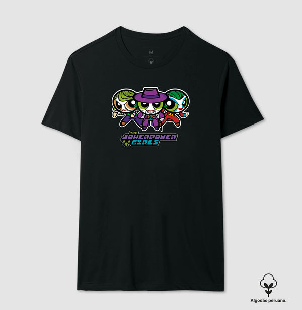Camiseta The JokerPower Girls Algodão Peruano