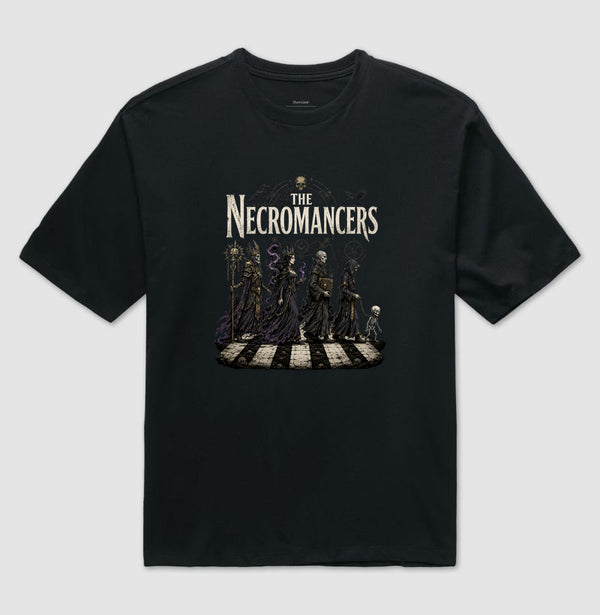 Camiseta RPG The Necromancers Oversized