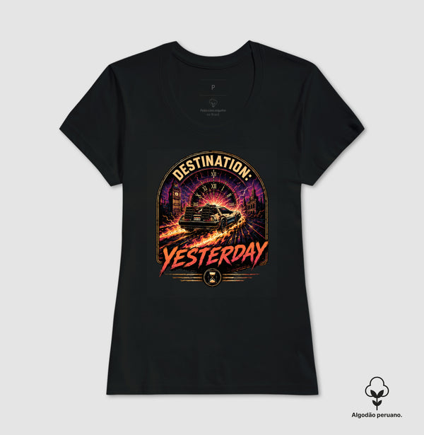 Camiseta Destination Yesterday Algodão Peruano