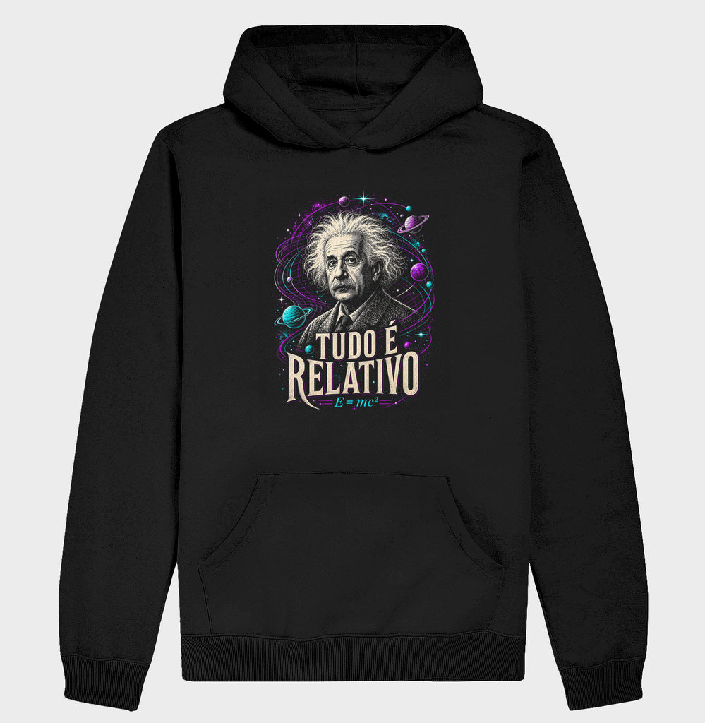 Moletom Einstein Tudo É Relativo