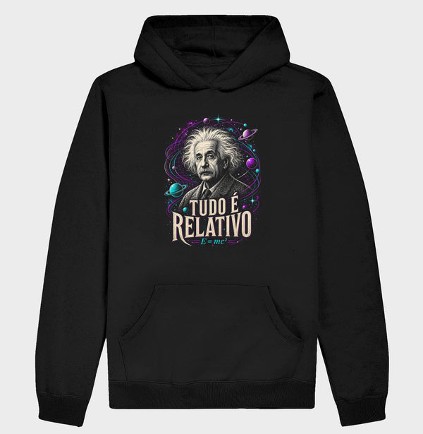 Moletom Einstein Tudo É Relativo