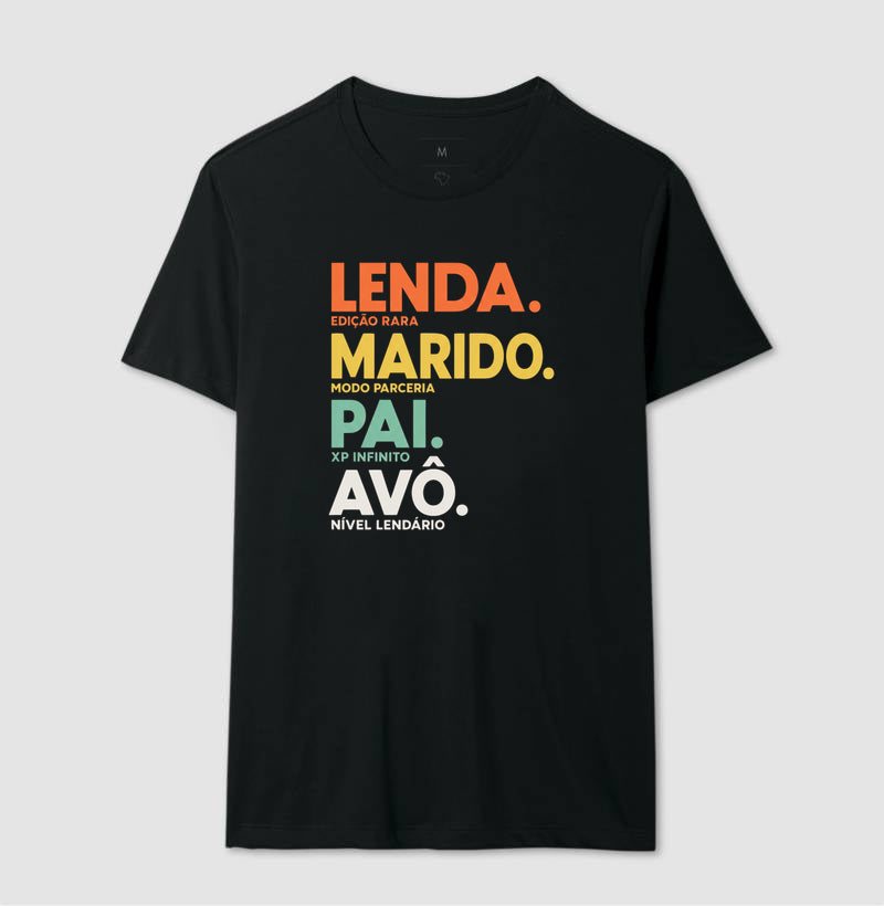 Camiseta Pai Avô Lendário