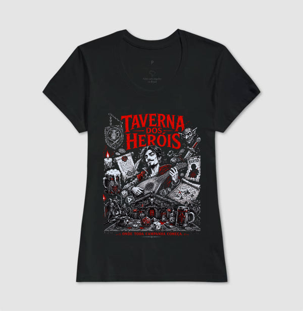 Camiseta RPG Taverna dos Heróis