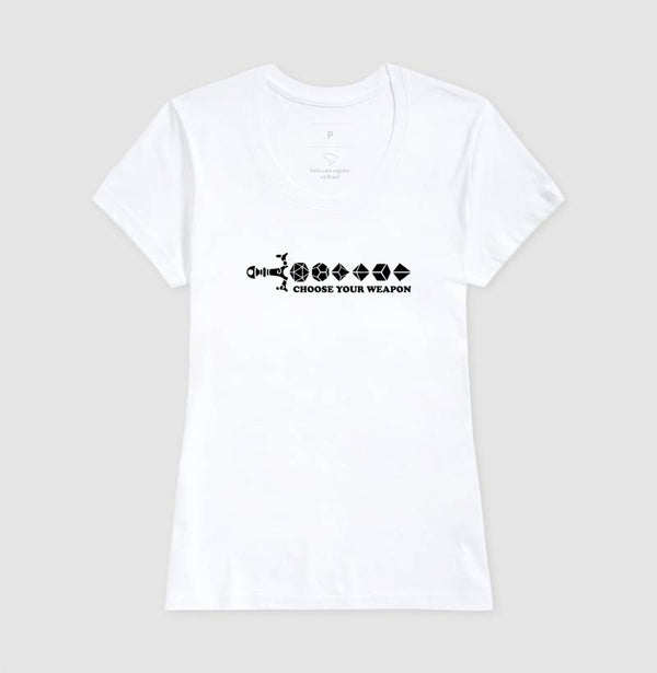 Camisera RPG Choose Your Weapon