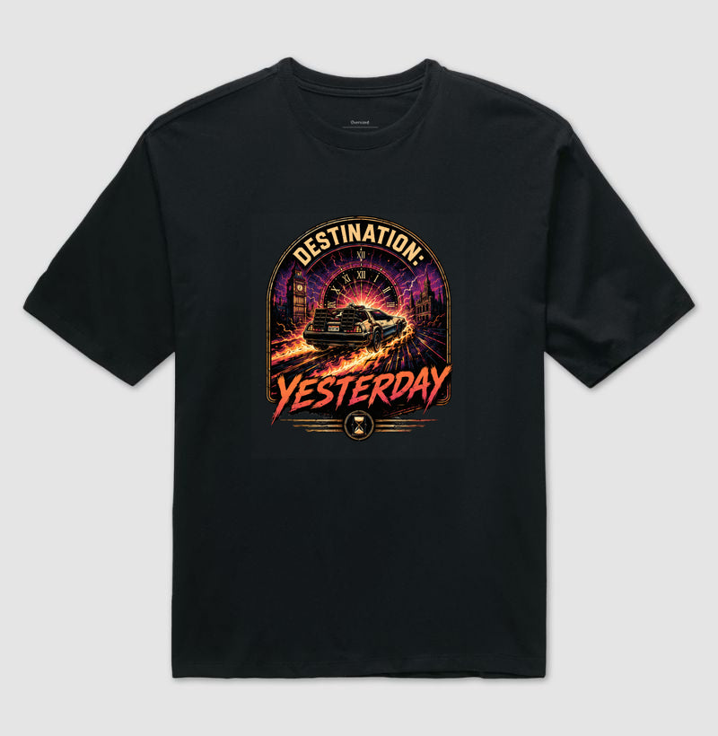 Camiseta Destination Yesterday Oversized