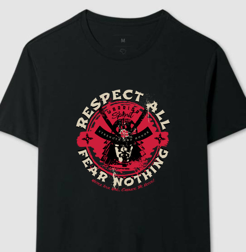 Camiseta Respect All Fear Nothing