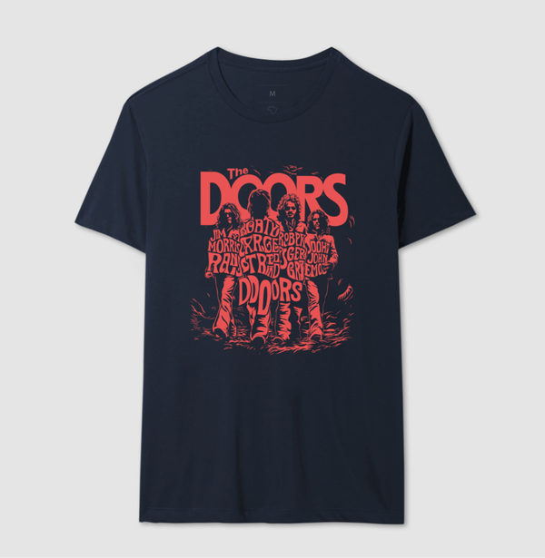 Camiseta The Doors Rock Vintage