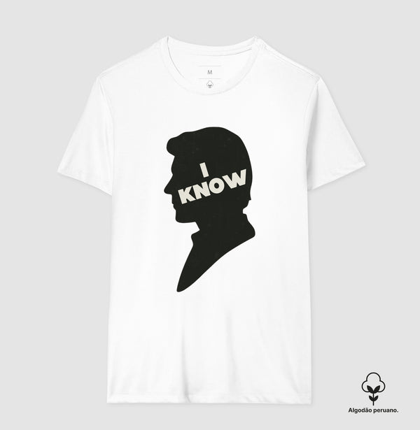 Camiseta Star Wars I Know Algodão Peruano