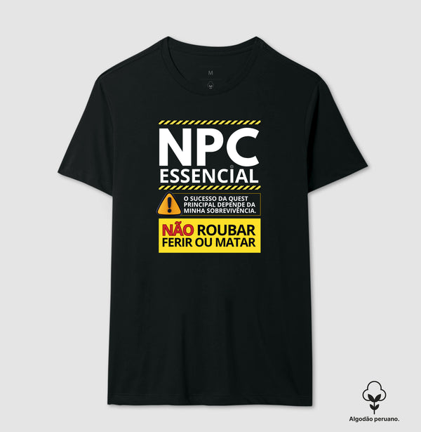 Camiseta NPC Essencial Algodão Peruano