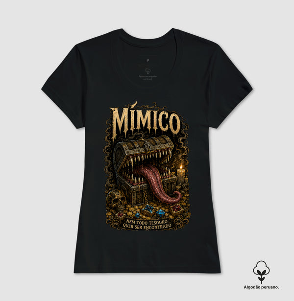 Camiseta RPG Mímico Algodão Peruano
