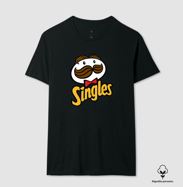 Camiseta Singles Algodão Peruano