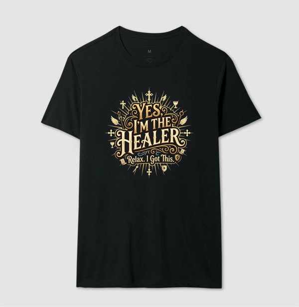 Camiseta RPG Healer Relax I Got It