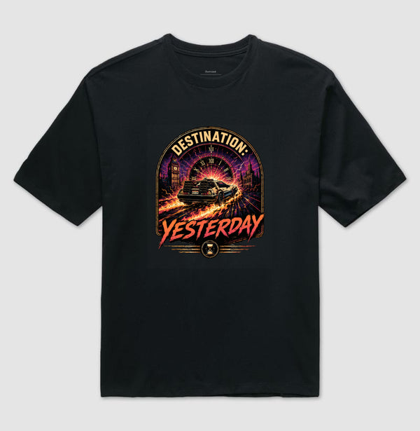Camiseta Destination Yesterday Oversized