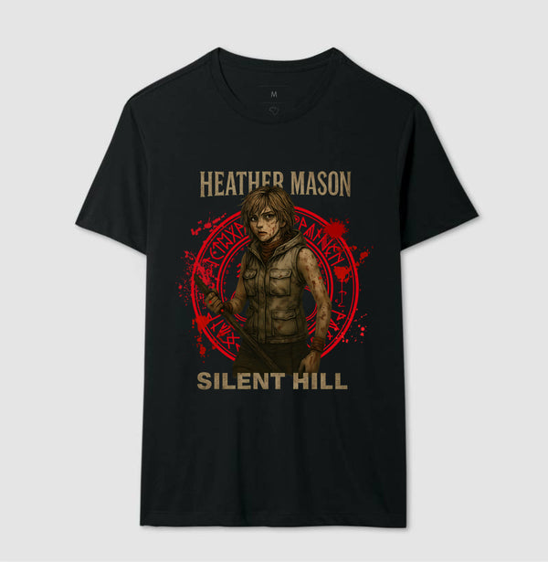 Camiseta Silent Hill Heather Mason 100% Algodão