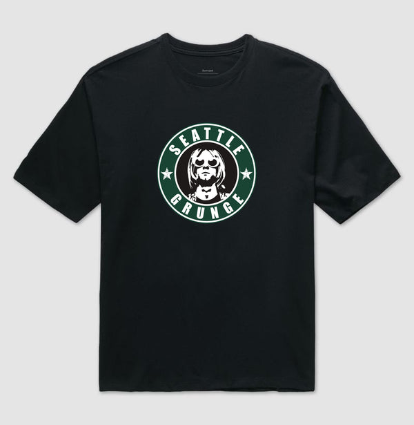 Camiseta Seattle Grunge Oversized