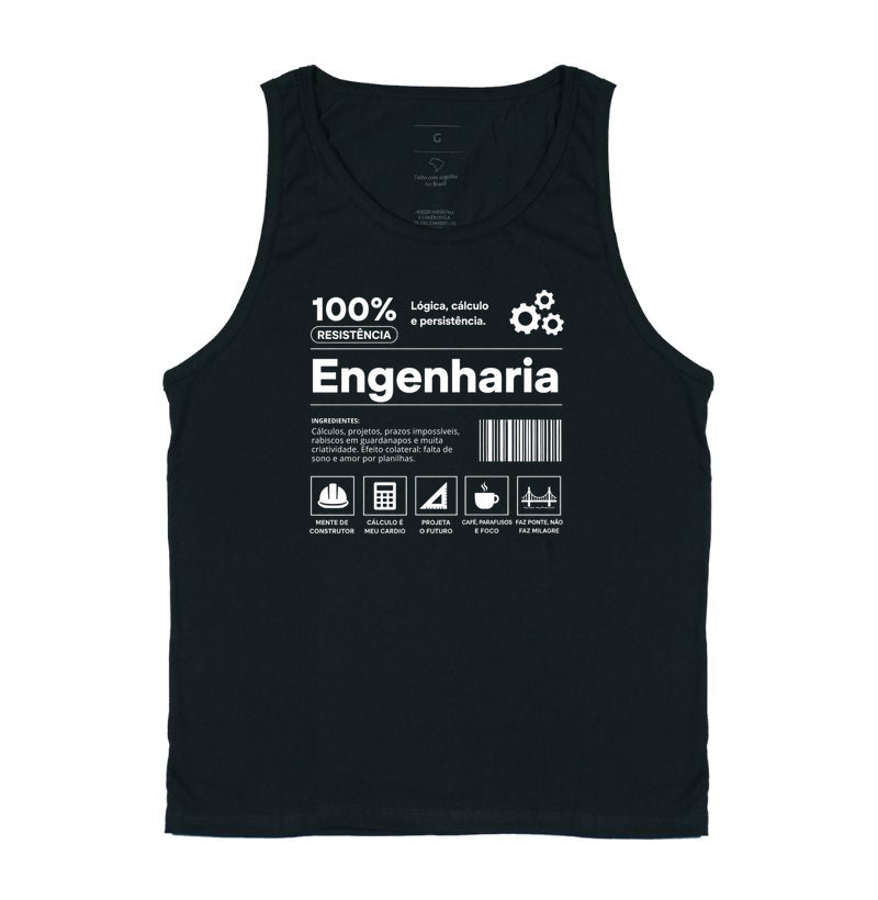 Regata Engenharia 100% Resistência