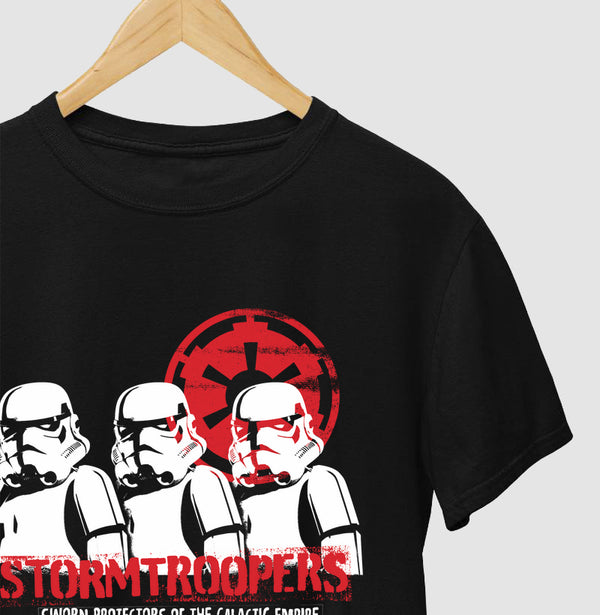Camiseta StormTroopers Protectors of Galatic Empire Coleção Dark Side