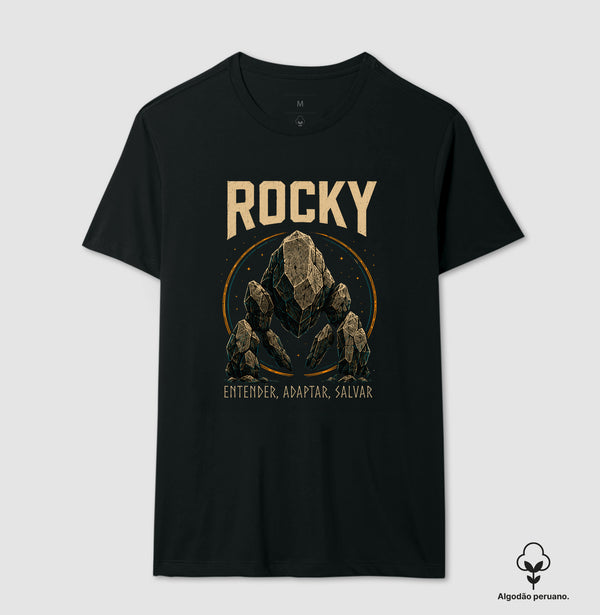 Camiseta Rocky Project Hail Mary Algodão Peruano