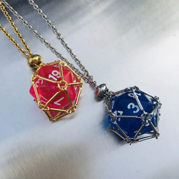 Cordão Baldur's Gate 3 DnD Aço Inox Presente de RPG