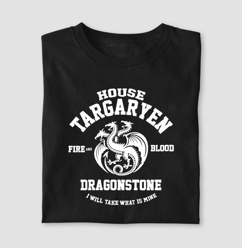 Camiseta Game Of Thrones House Targaryen