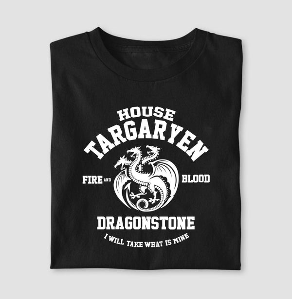 Camiseta Game Of Thrones House Targaryen