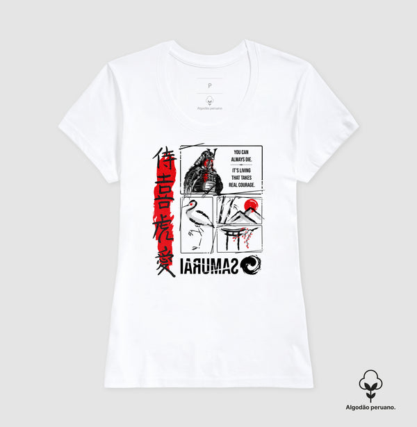 Camiseta Samurai Lesson Algodão Peruano