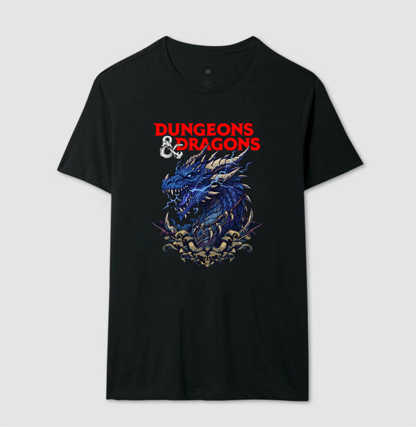 Camiseta Dungeons and Dragons Dragão Elétrico