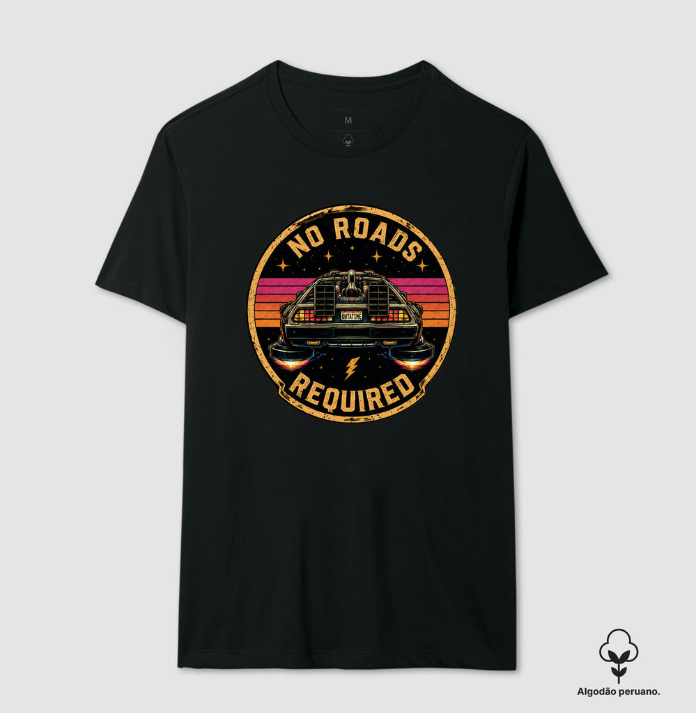Camiseta No Roads Required Algodão Peruano