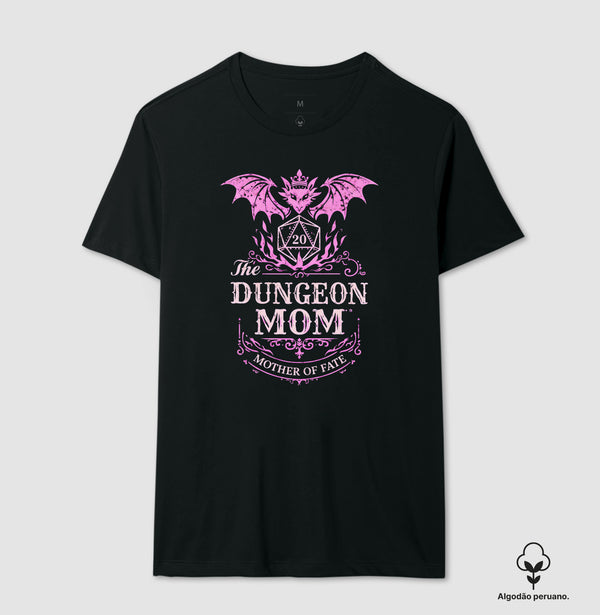 Camiseta RPG Premium Dungeon Mom Mother Of Fate