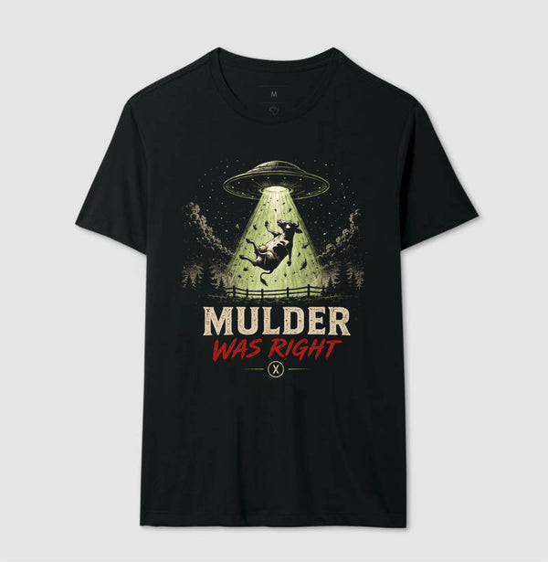 Camiseta X Files Mulder Was Right