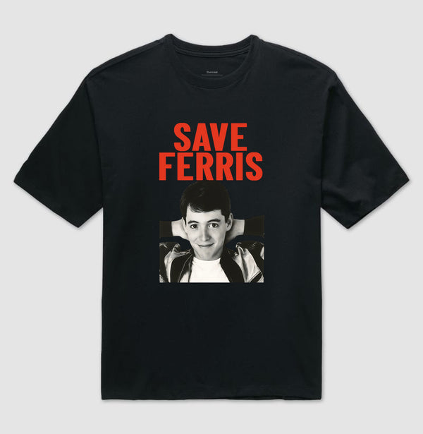 Camiseta Oversized Ferris Bueller's Day Off