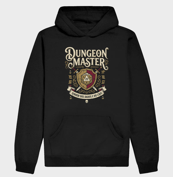 Moletom RPG Dungeon Master Senhor Dos Dados e do Caos