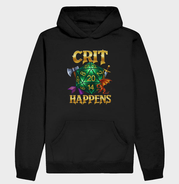 Moletom RPG Crit Happens