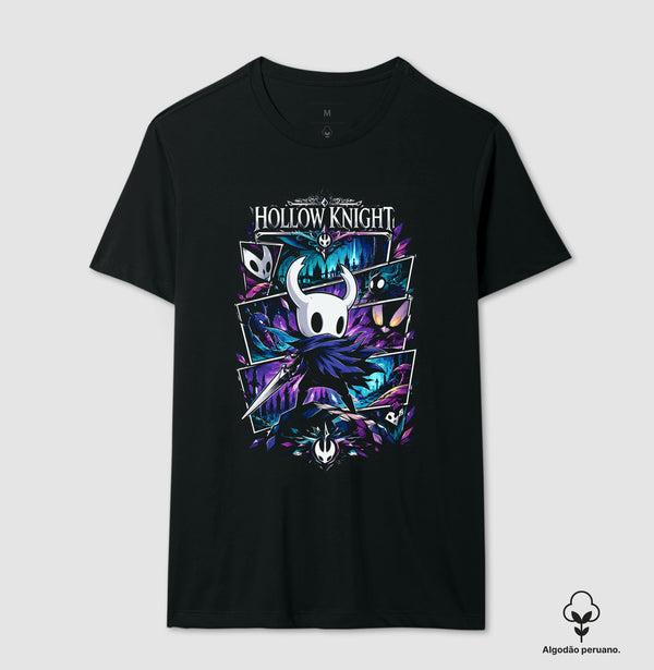 Camiseta Hollow Knight Algodão Peruano