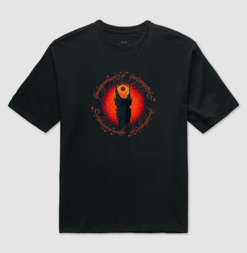 Camiseta Sauron Lord Of the Rings Oversized
