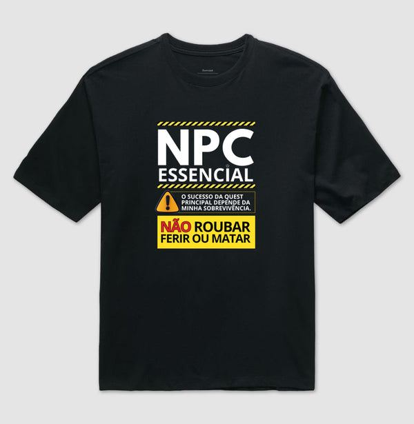 Camiseta NPC Essencial Oversized