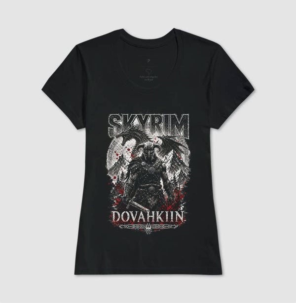 Camiseta Skyrim Dovahkiin