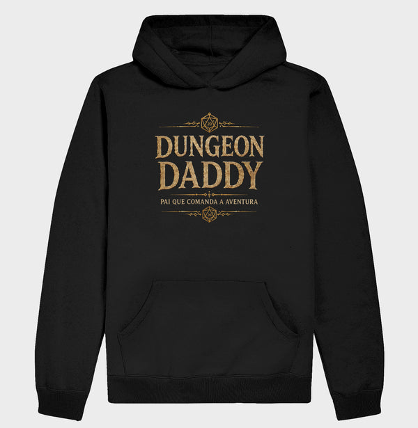 Camiseta RPG Dungeon Daddy Pai Que Comanda