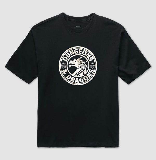 Camiseta RPG DnD Vintage 001 Oversized