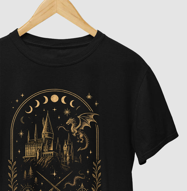 Camiseta Harry Potter Castelo de Hogwarts