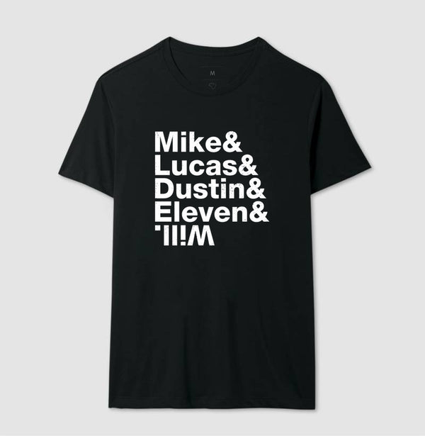 Camiseta Stranger Things Mundo Invertido 100% Algodão