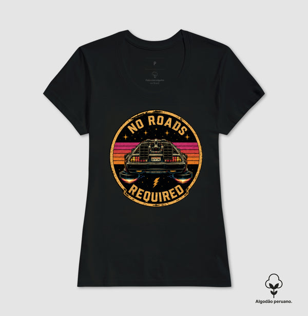 Camiseta No Roads Required Algodão Peruano
