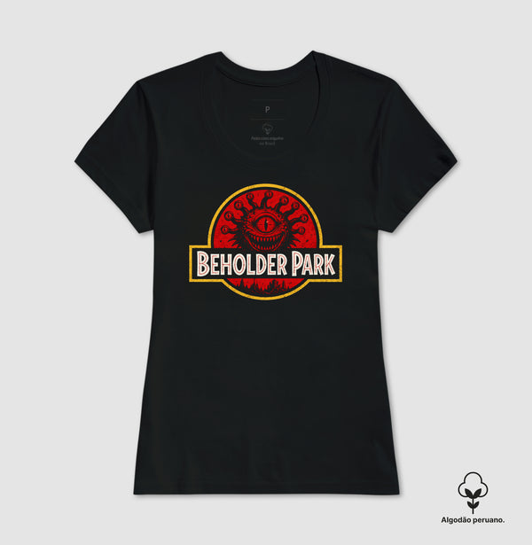 Camiseta RPG Beholder Park Algodão Peruano