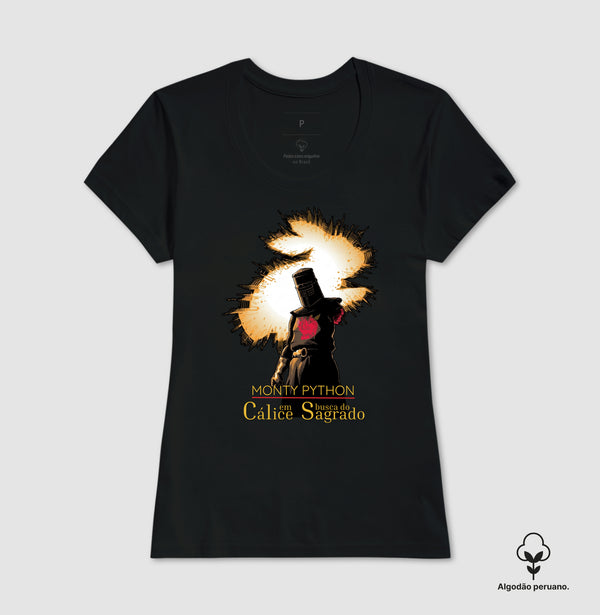 Camiseta Monty Python Em Busca do Cálice Sagrado Algodão Peruano