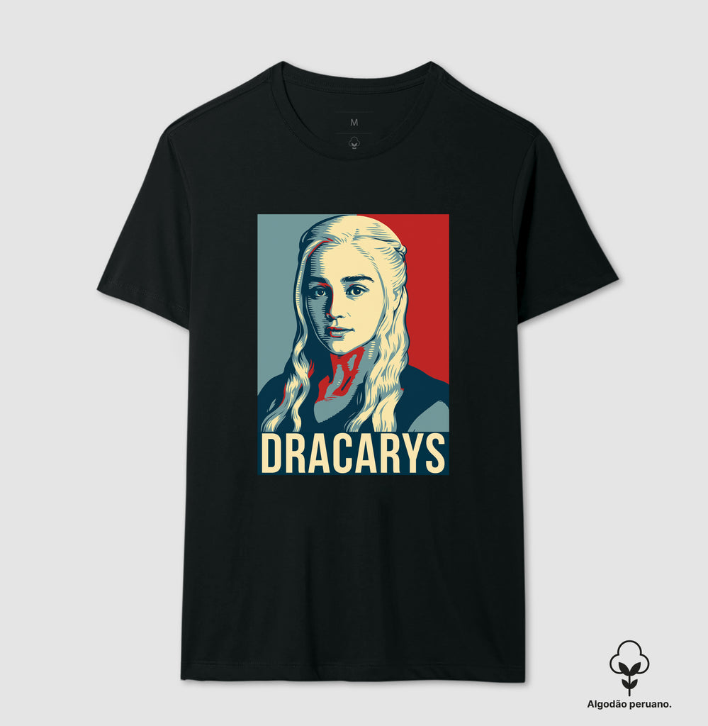 Camiseta Dracarys Algodão Peruano